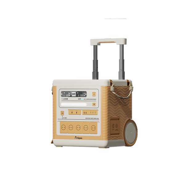 <tc>Arkpax</tc> <tc>Ark PRO</tc>: IP67-classificatie Professionele zonnegenerator
