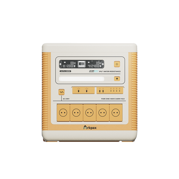 <tc>Arkpax</tc> <tc>Ark PRO</tc>: IP67-classificatie Professionele zonnegenerator

