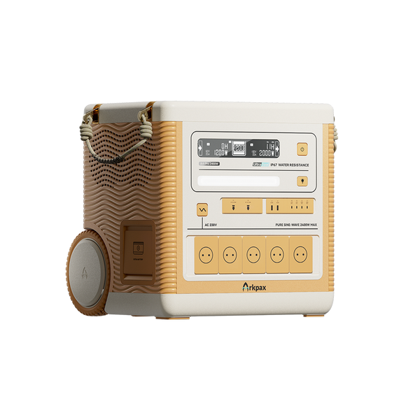 <tc>Arkpax</tc> <tc>Ark PRO</tc>: IP67-classificatie Professionele zonnegenerator
