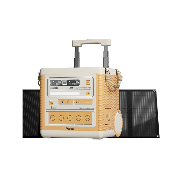 <tc>Arkpax</tc> <tc>Ark PRO</tc>: IP67-classificatie Professionele zonnegenerator
