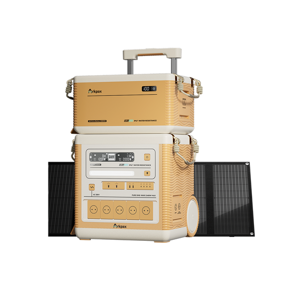 <tc>Arkpax</tc> <tc>Ark PRO</tc>: IP67-classificatie Professionele zonnegenerator
